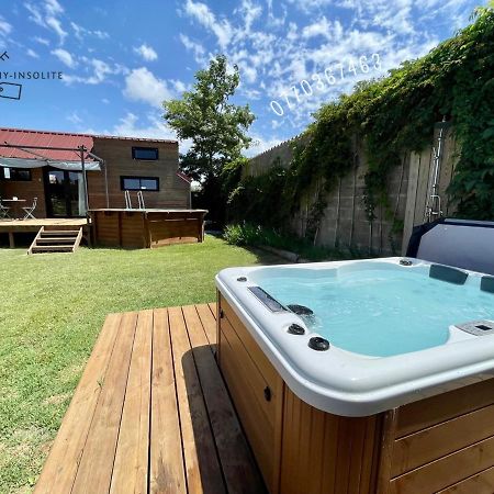 Myinsolite - Tiny-House, Jacuzzi, Brasero, Piscine Ег-Морт Екстер'єр фото
