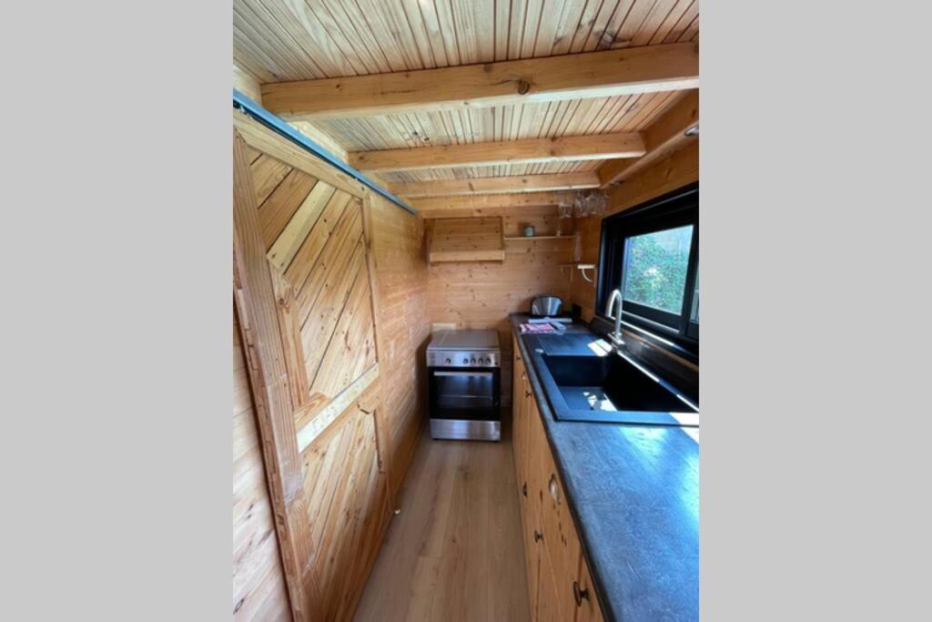 Myinsolite - Tiny-House, Jacuzzi, Brasero, Piscine Ег-Морт Екстер'єр фото