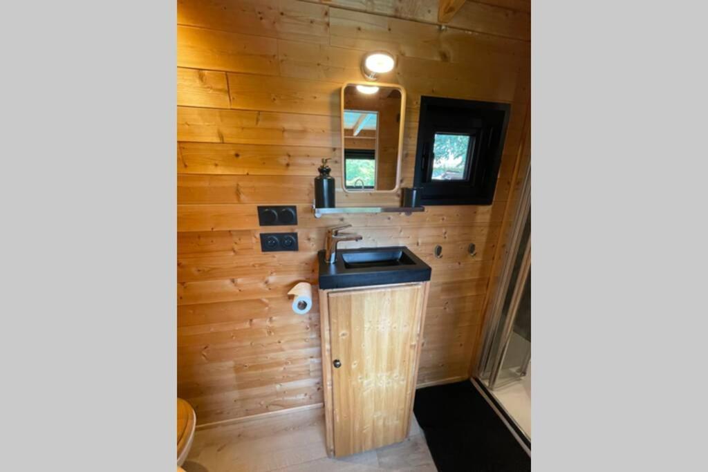 Myinsolite - Tiny-House, Jacuzzi, Brasero, Piscine Ег-Морт Екстер'єр фото