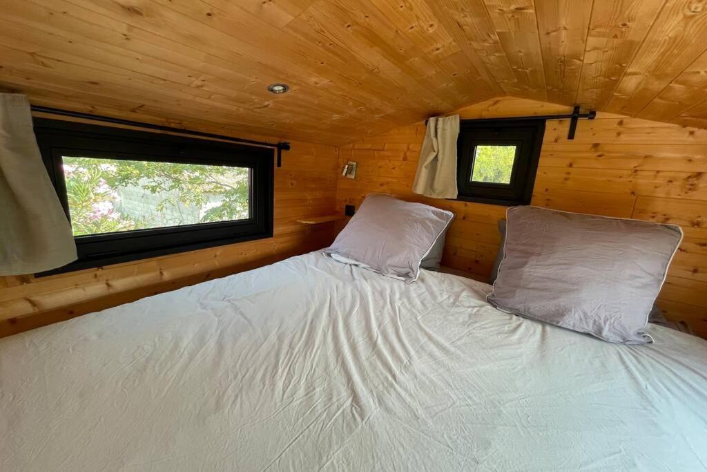 Myinsolite - Tiny-House, Jacuzzi, Brasero, Piscine Ег-Морт Екстер'єр фото