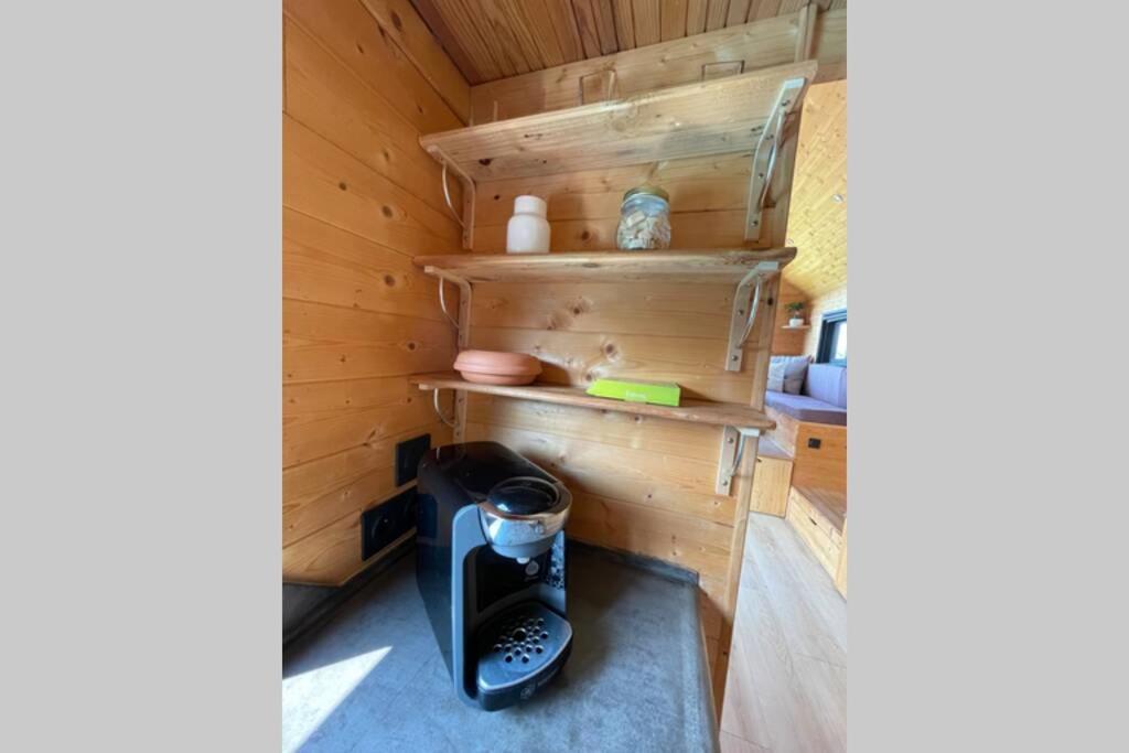 Myinsolite - Tiny-House, Jacuzzi, Brasero, Piscine Ег-Морт Екстер'єр фото