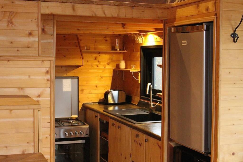 Myinsolite - Tiny-House, Jacuzzi, Brasero, Piscine Ег-Морт Екстер'єр фото